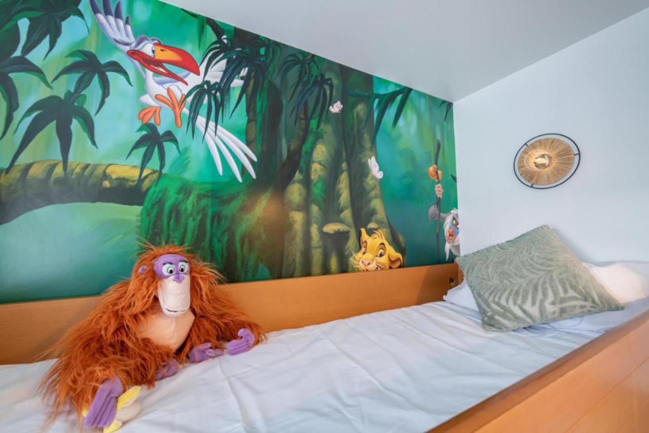 Jungle Duplex With Pool 5 Min Disneyland Serris Exteriér fotografie